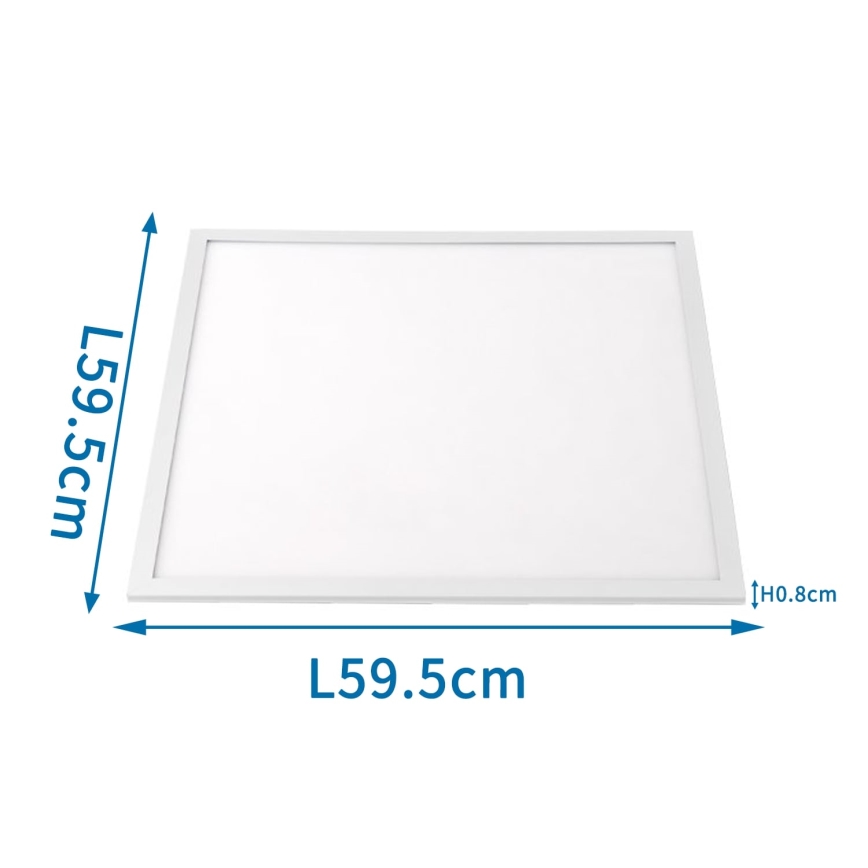 Aigostar - LED-kattopaneeli LED/50W/230V 60x60 cm 6000K