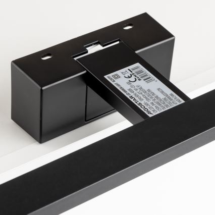 Aigostar - LED-peilivalaisin kylpyhuoneeseen LED/12W/230V 4000K 60 cm IP44 musta