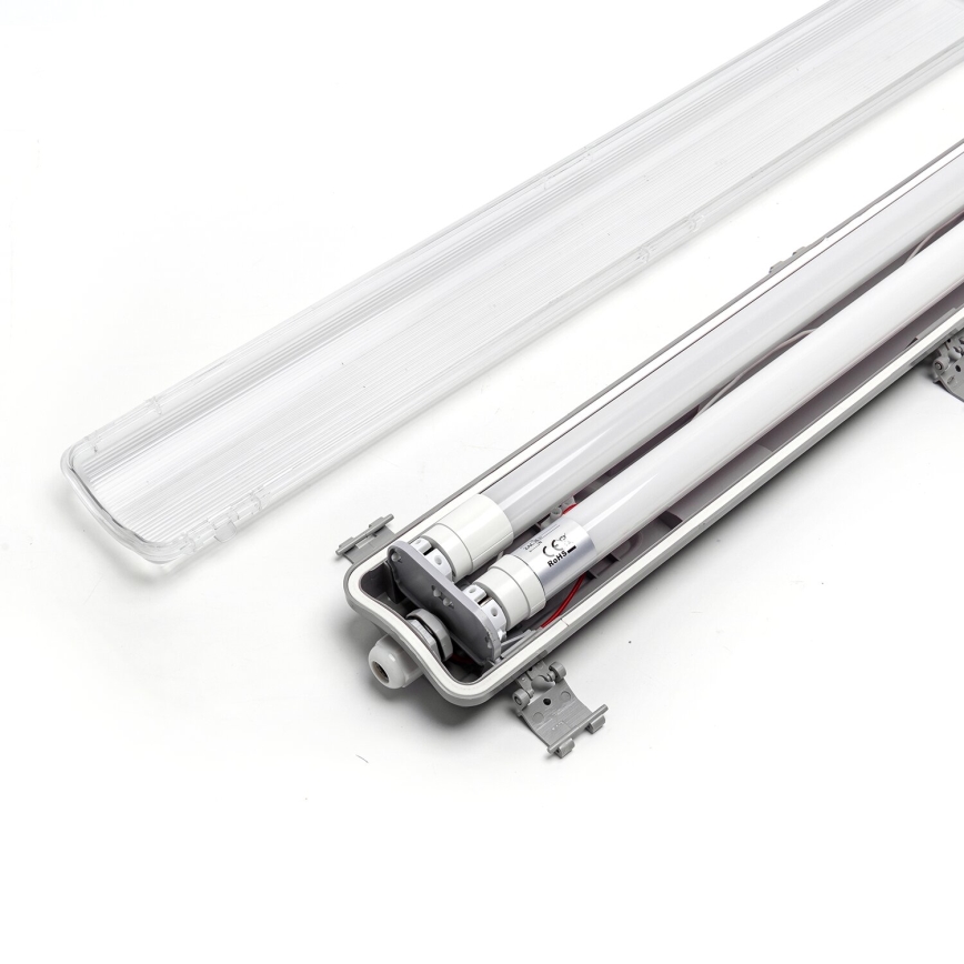 Aigostar - LED-putkityövalo 2xG13/9W/230V 4000K 66,6 cm IP65