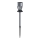Aigostar - LED-RGB-aurinkolamppu LED/0,006W/1,2V 35,5 cm mattakromi IP44