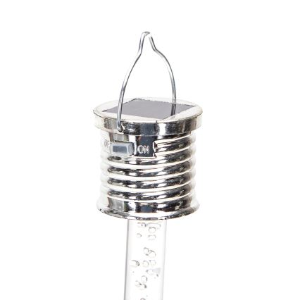 Aigostar - LED-RGB-aurinkovalo LED/0,006W/1,2V kromi IP44