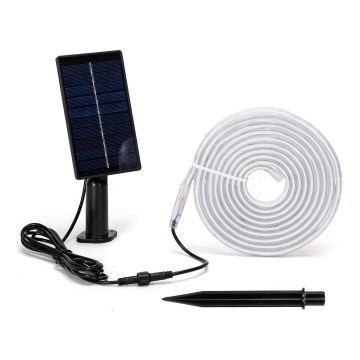 Aigostar - LED RGB Himmennettävä aurinkokenno valonauha LED/1,6W/3,2V 5 m IP65 + kauko-ohjaus