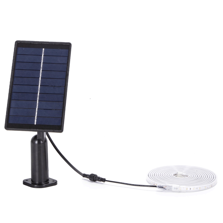 Aigostar - LED RGB Himmennettävä aurinkokenno valonauha LED/1,6W/3,2V 5 m IP65 + kauko-ohjaus