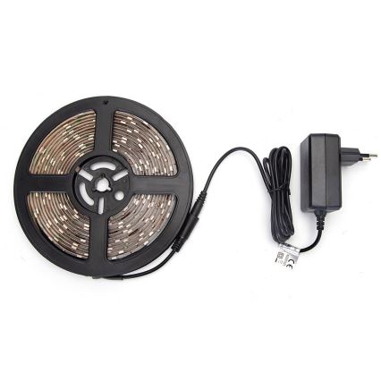 Aigostar - LED RGB Himmennettävä nauha 5m LED/24W/12/230V IP65 + kaukosäädin