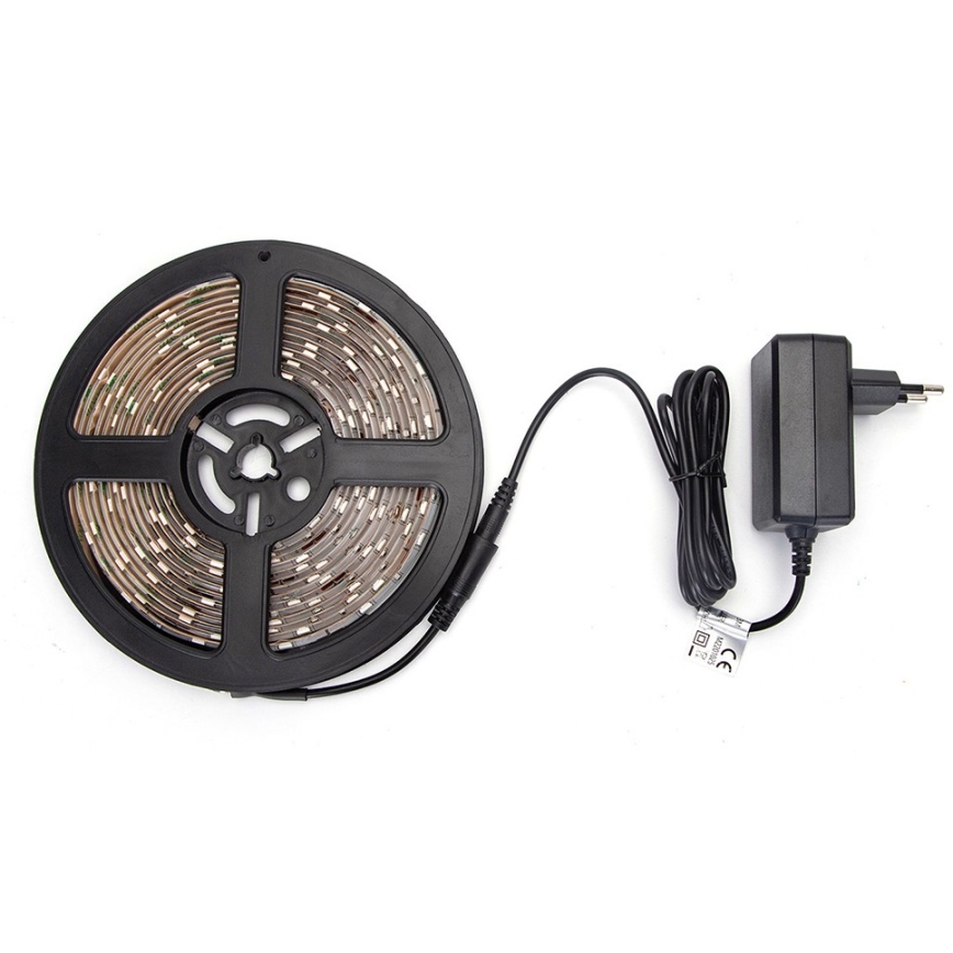 Aigostar - LED RGB Himmennettävä nauha 5m LED/24W/12/230V IP65 + kaukosäädin