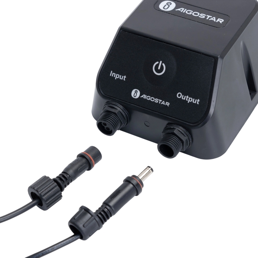 Aigostar - LED RGB himmennettävä ulkovalaisin MESH LED/35W/3,7V 4000mAh 2700-6500K IP65 halkaisija 50 cm