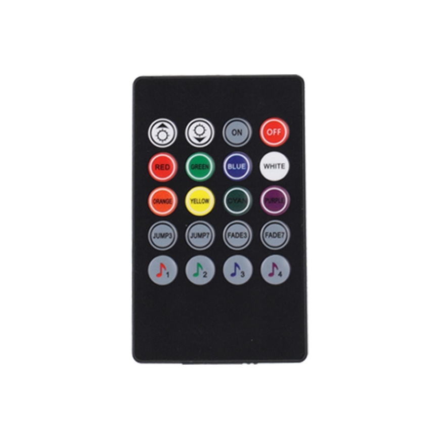 Aigostar - LED RGB Himmennettävä ulkovalonauha 3m LED/24W/12/230V IP65 + kaukosäädin