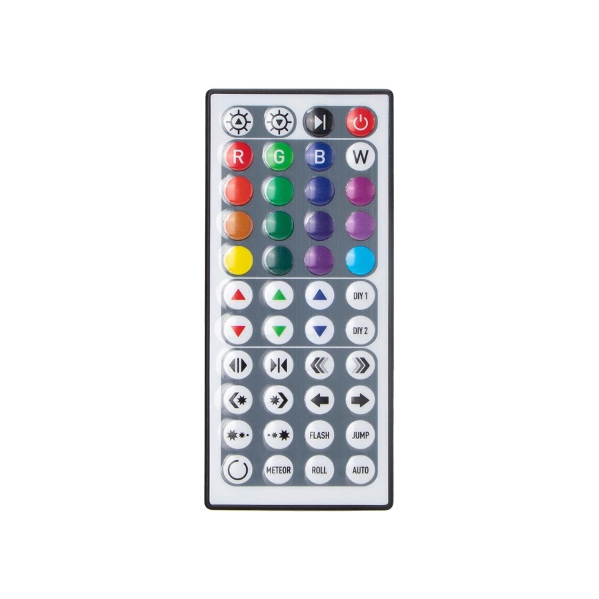 Aigostar - LED RGB Himmennettävä ulkovalonauha 5m LED/24W/12/230V IP65 + kaukosäädin