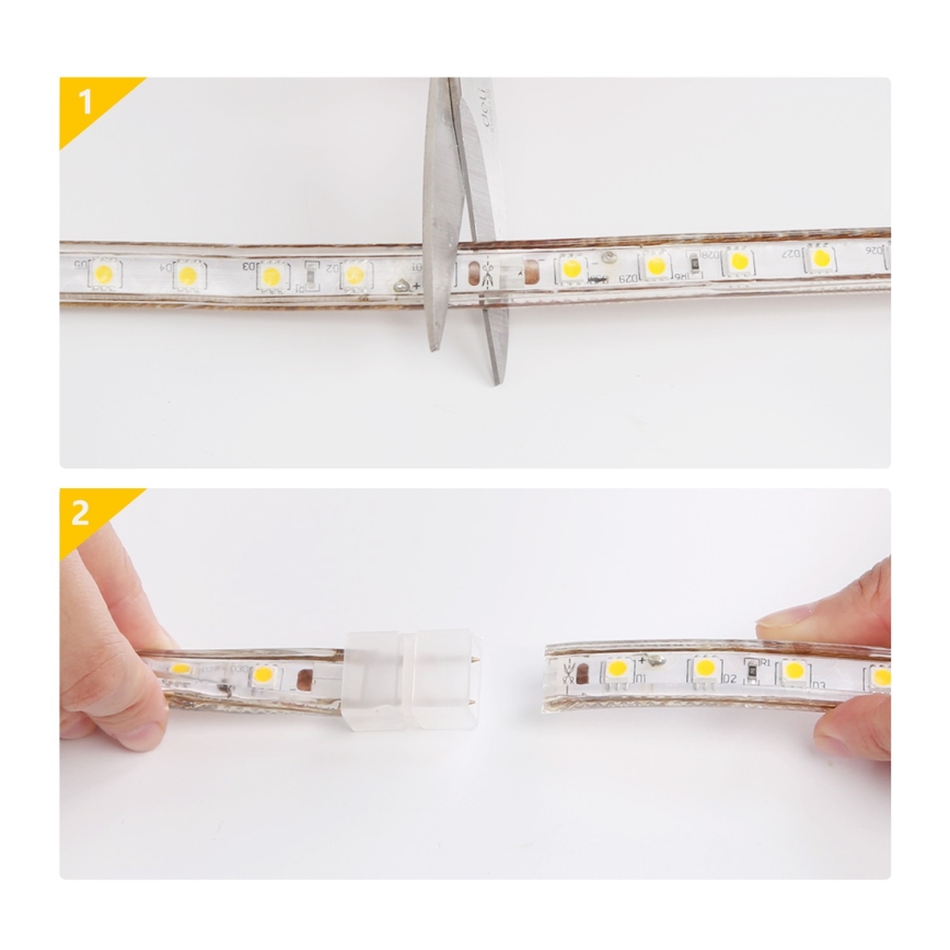 Aigostar - LED-RGB-nauha 50m LED/350W/230V IP65