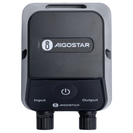 Aigostar - LED RGB Himmennettävä aurinkokennolla toimiva kattokruunu MESH LED/5W/3,7V 8000 mAh 2700K-6500K IP65 halkaisija 30 cm