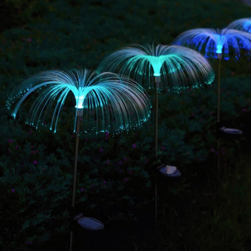 Aigostar - LED RGB Solar koristeellinen lamppu LED/0,03W/1,2V 300 mAh 70cm IP44