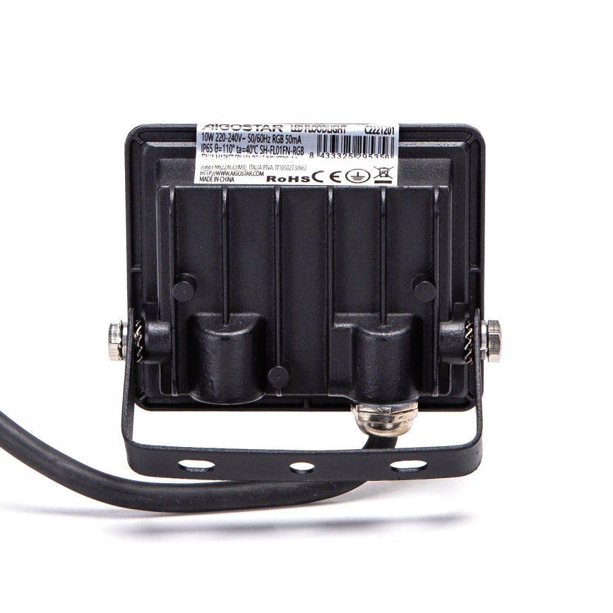 Aigostar - LED-RGB-valonheitin LED/10W/230V IP65 + kauko-ohjaus
