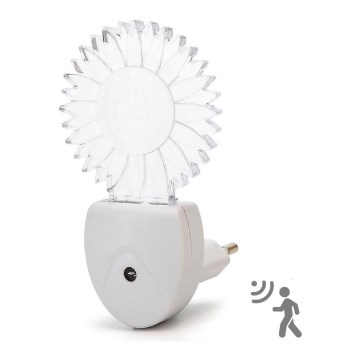 Aigostar - LED RGB Yövalo sensorilla LED/0,5W/230V sun
