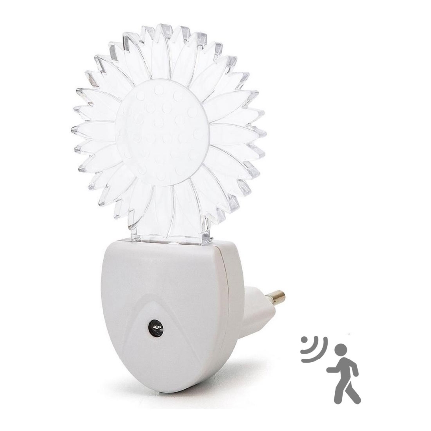 Aigostar - LED RGB Yövalo sensorilla LED/0,5W/230V sun