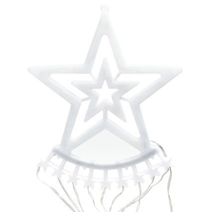 Aigostar - LED RGBICW ulkokäyttöön tarkoitettu joulukoriste 250xLED/230V 2,5m IP44 + kaukosäädin