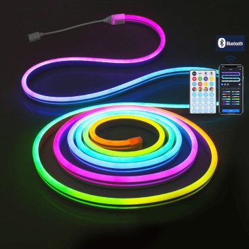 Aigostar - LED RGBICW ulkokäyttöinen joulukoristevalosarja 150xLED 5m IP44 + kaukosäädin