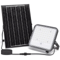 Aigostar - LED RGBW Himmennettävä aurinkokenno valonheitin LED/100W/3,4V IP66 + kauko-ohjaus