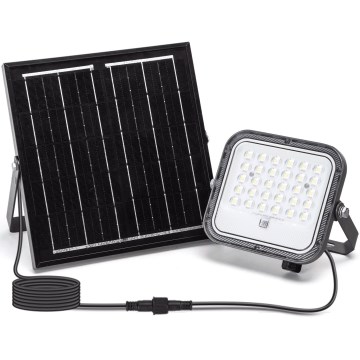 Aigostar - LED RGBW Himmennettävä aurinkokenno valonheitin LED/50W/3,4V IP66 + kauko-ohjaus