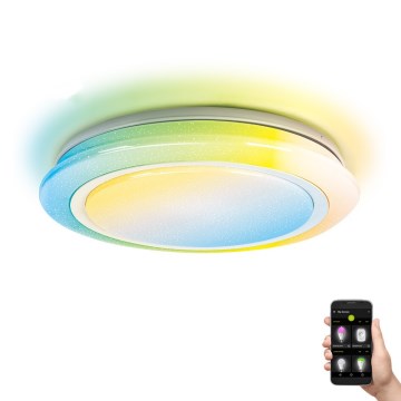 Aigostar - LED RGBW Himmennettävä kylpyhuonevalo LED/27W/230V 40 cm Wi-Fi IP44