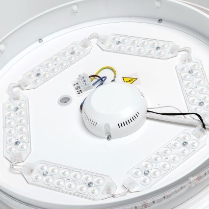 Aigostar - LED RGBW Himmennettävä kylpyhuonevalo LED/39W/230V 50 cm Wi-Fi IP44
