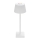 Aigostar - LED RGBW Himmennettävä ladattava ulkopöytävalaisin LED/4W/5V 3600mAh valkoinen IP54