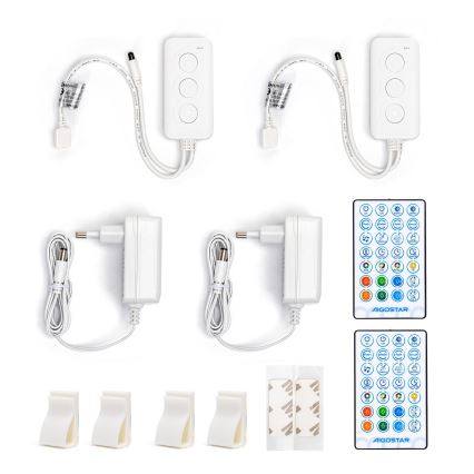 Aigostar - LED RGBW Himmennettävä nauha LED/18W/12V 2x5 m Wi-Fi