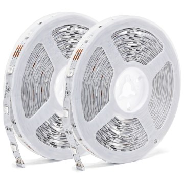 Aigostar - LED RGBW Himmennettävä nauha LED/48W/12V 2x7,5 m Wi-Fi