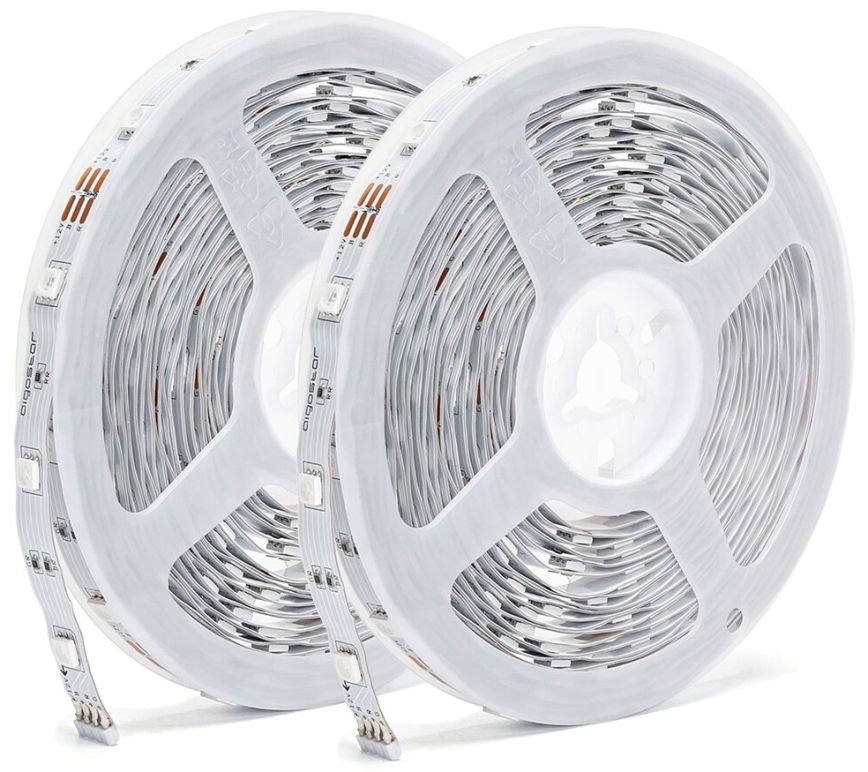 Aigostar - LED RGBW Himmennettävä nauha LED/48W/12V 2x7,5 m Wi-Fi