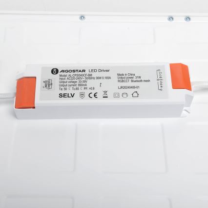 Aigostar - LED RGBW Himmennetty kiinteä paneeli MESH LED/36W/230V 2700-6500K 120x30 cm