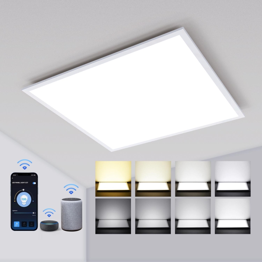 Aigostar - LED RGBW Himmennyspaneeli kiinteä MESH LED/36W/230V 60x60 cm
