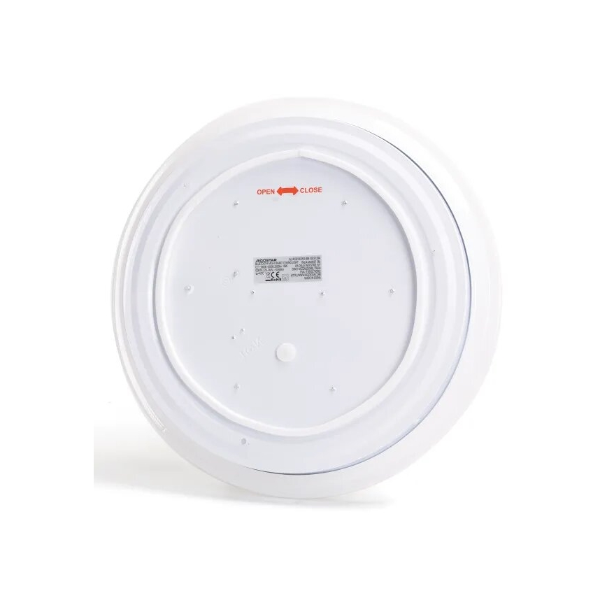 Aigostar - LED RGBW Himmennettävä kylpyhuoneen kattovalaisin MESH Älykäs LED/18W/230V 3000-6500K IP44 + kauko-ohjaus