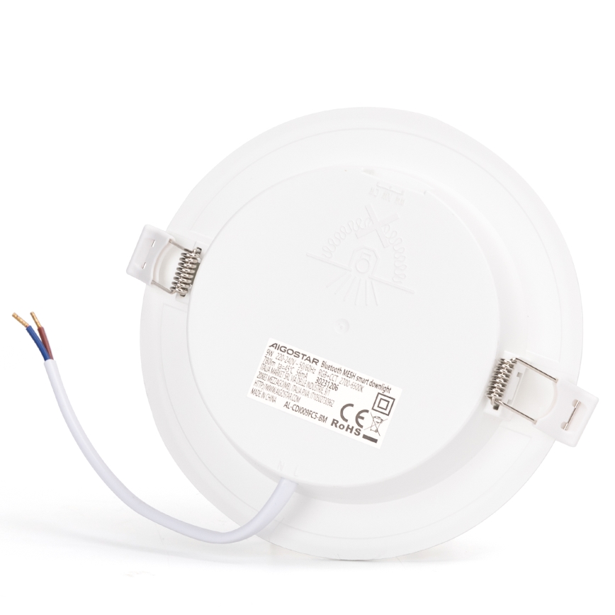 Aigostar - LED RGBW Himmennettävä kylpyhuoneen kattovalaisin MESH Älykäs LED/18W/230V 2700-6500K IP44