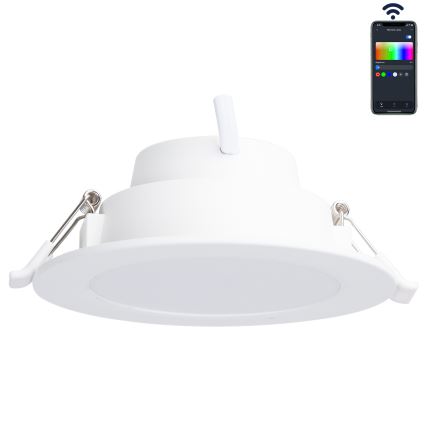 Aigostar - LED RGBW Himmennettävä kupelnové riippuva kattovalaisin MESH Älykäs LED/6W/230V 2700-6500K IP44