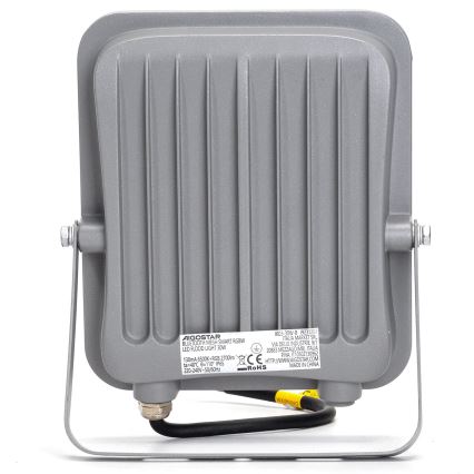 Aigostar - LED RGBW Himmennettävä kohdevalo MESH Älykäs LED/30W/230V 6500K IP65 + kauko-ohjaus