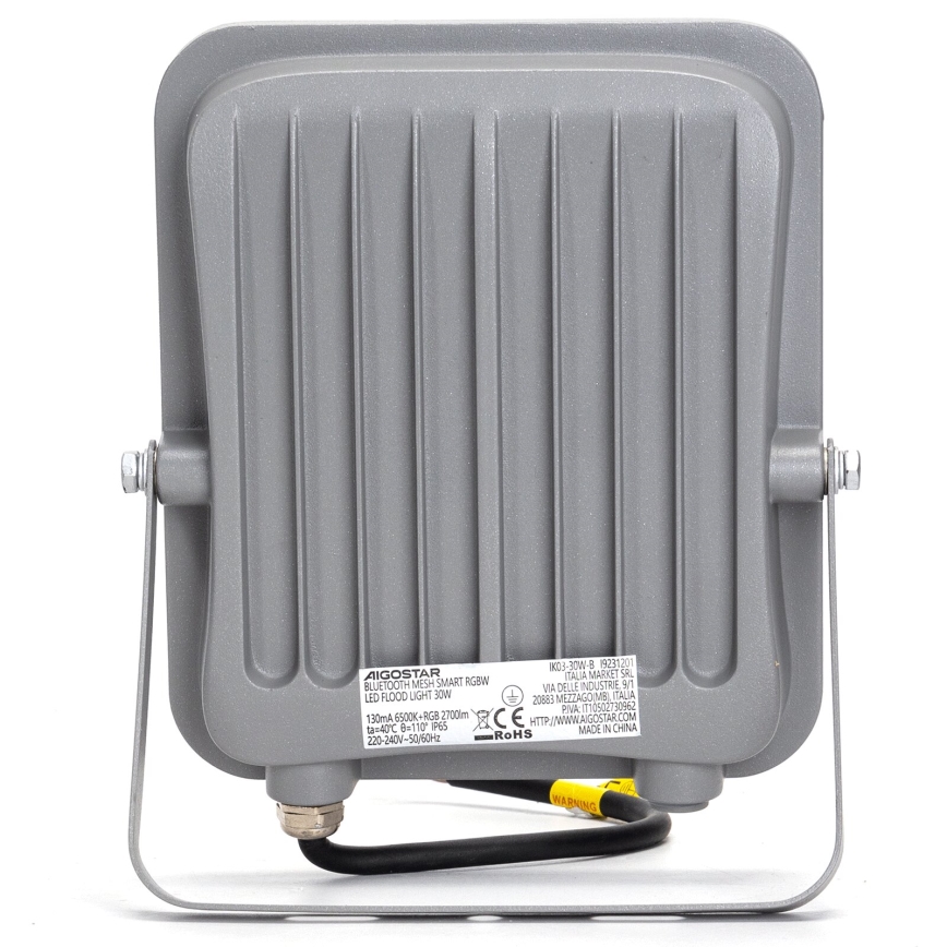 Aigostar - LED RGBW Himmennettävä kohdevalo MESH Älykäs LED/30W/230V 6500K IP65 + kauko-ohjaus