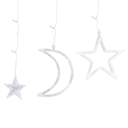 Aigostar - LED RGBY ulkokäyttöön tarkoitettu jouluvalosarja 120xLED/8 toimintoa 3x0,6m IP44 monivärinen + kaukosäädin