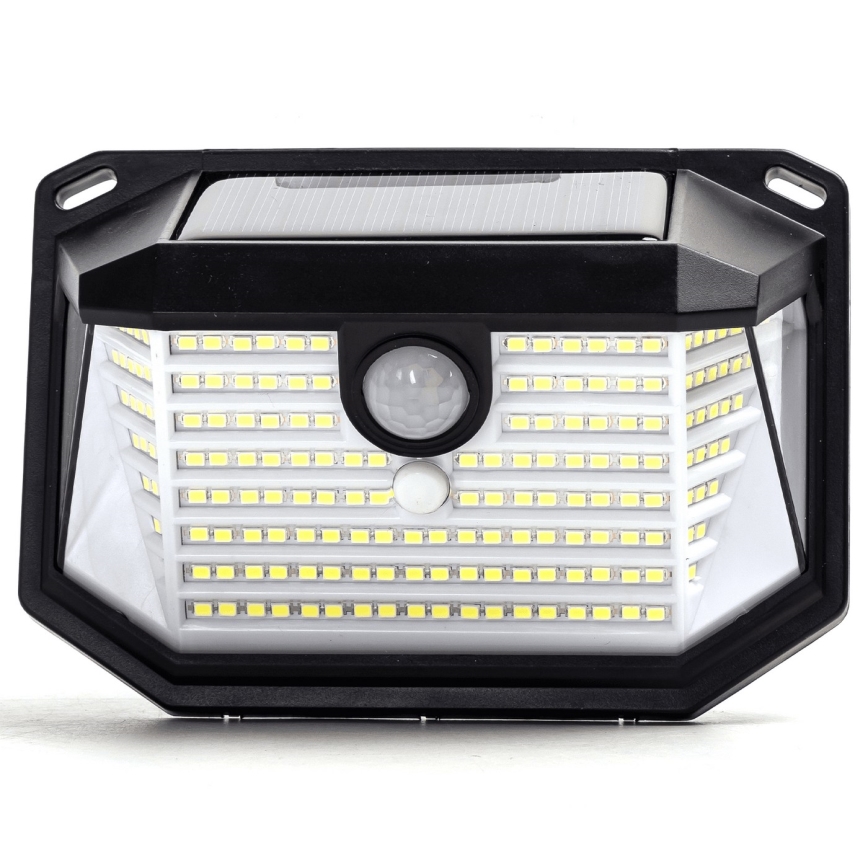 Aigostar - LED-seinäaurinkovalaisin anturilla LED/0,8W/5,5V 6500K IP65