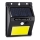 Aigostar - LED-seinäaurinkovalaisin anturilla LED/13W/5,5V 6500K IP65