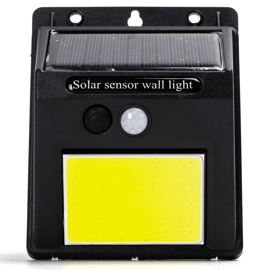 Aigostar - LED-seinäaurinkovalaisin anturilla LED/13W/5,5V 6500K IP65