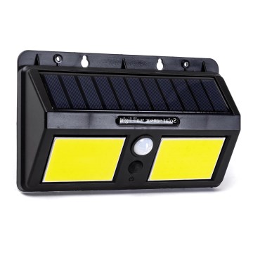 Aigostar - LED-seinäaurinkovalaisin anturilla LED/20W/5,5V 6500K IP65