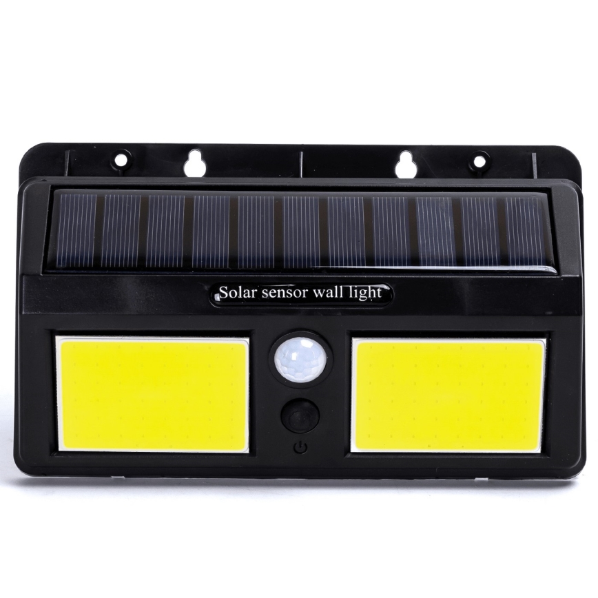 Aigostar - LED-seinäaurinkovalaisin anturilla LED/20W/5,5V 2400 mAh 6500K IP65