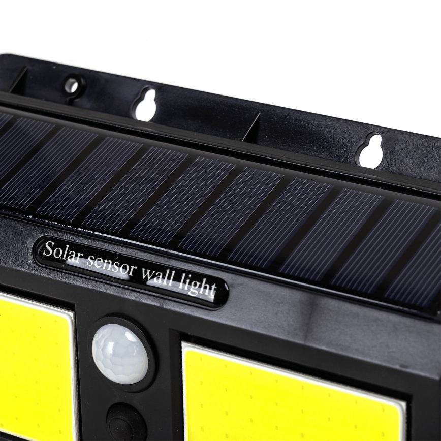 Aigostar - LED-seinäaurinkovalaisin anturilla LED/20W/5,5V 2400 mAh 6500K IP65