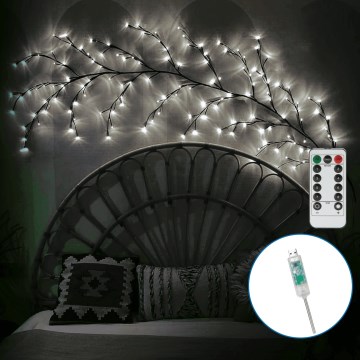 Aigostar - LED Seinäkoriste 144xLED/5W/5V kylmänvalkoinen