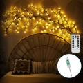 Aigostar - LED Seinäkoriste 144xLED/5W/5V lämpimänvalkoinen