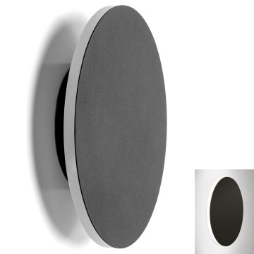 Aigostar - LED-seinävalaisin LED/6,5W/230V 6500K 18 cm musta