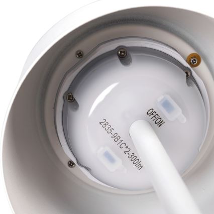 Aigostar - LED Solar himmennettävä ladattava pöytävalaisin LED/3W/5V 2200mAh valkoinen IP54