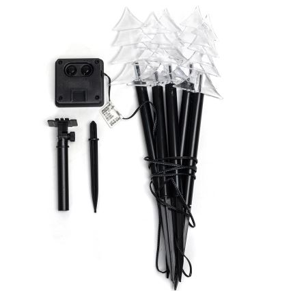 Aigostar - LED Solar Joulu kevyt LED/0,054W/1,2V 1m IP65 kylmänvalkoinen