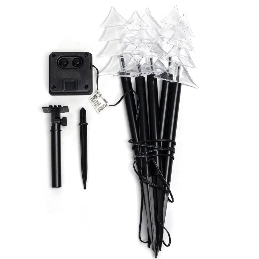 Aigostar - LED Solar Joulu kevyt LED/0,054W/1,2V 1m IP65 kylmänvalkoinen