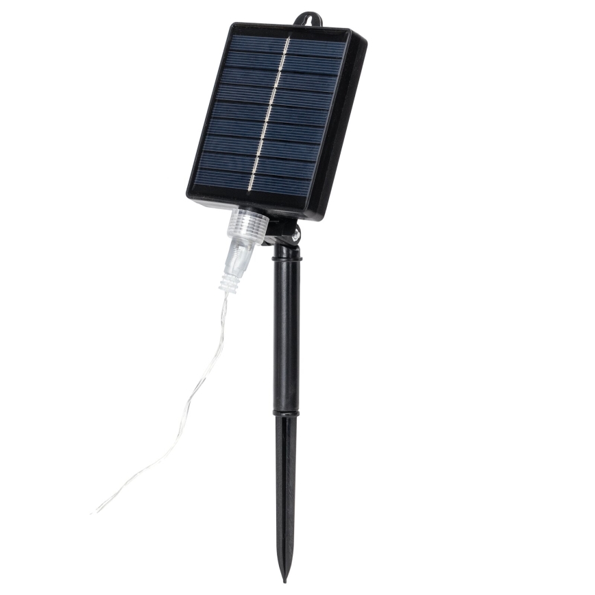 Aigostar - LED Solar Jouluketju 192xLED/8m IP65 lämpimänvalkoinen