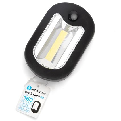 Aigostar - LED-taskulamppu LED/3W/3xAAA